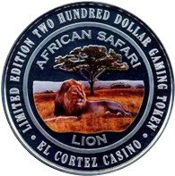 -200 El Cortez African Safari obv.